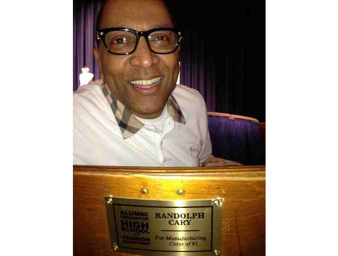 Customized Alumni Chair Plaque