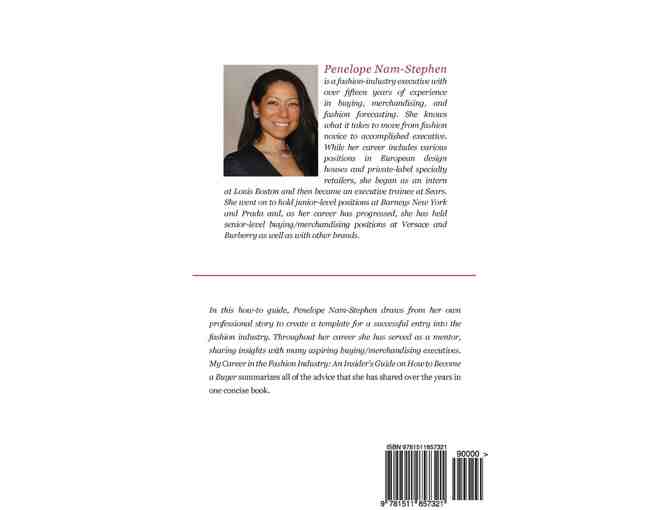 My Career in The Fashion Industry By Penelope Nam-Stephen (Paperback)