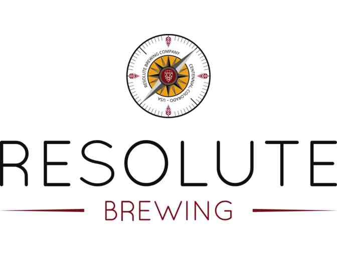 Resolute Brewing Company: 4 pints and a pint glass