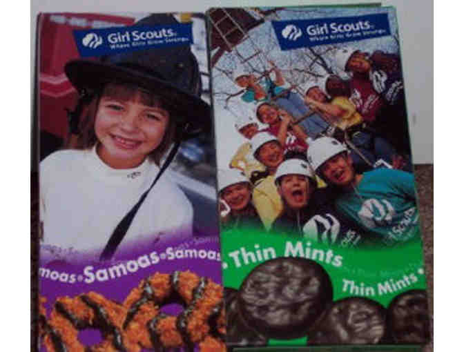 8 Boxes of Girl Scout Cookies