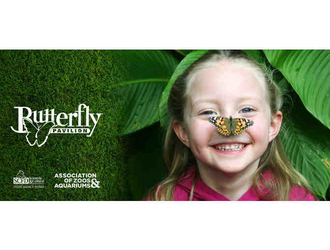 Butterfly Pavillion Admission Passes for Four