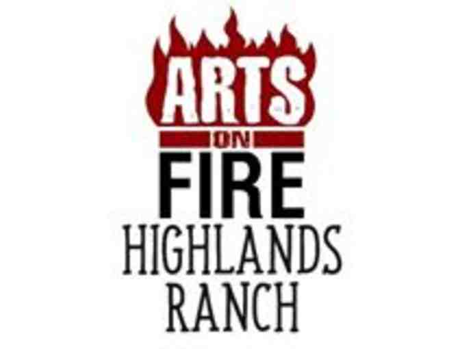 Arts on Fire: Creative Day Out Glass Fusing, Pottery Painting, Canvas Painting