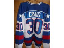 Official Jim Craig signed Jersey