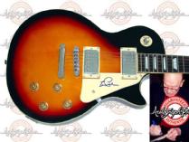 Les Paul Autographed Guitar