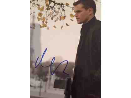 Matt Damon Signed Photo