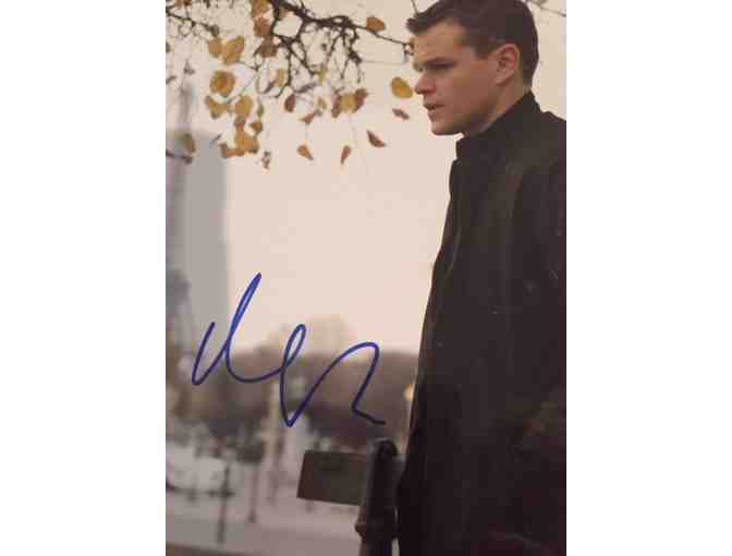 Matt Damon Signed Photo