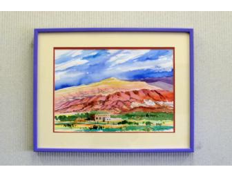 San Ysidro Morning water color