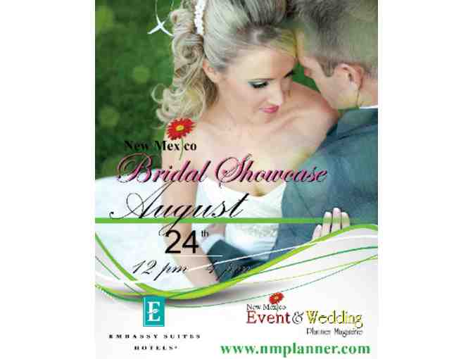 Single Booth Package at August 24, 2014 New Mexico Bridal Showcase!
