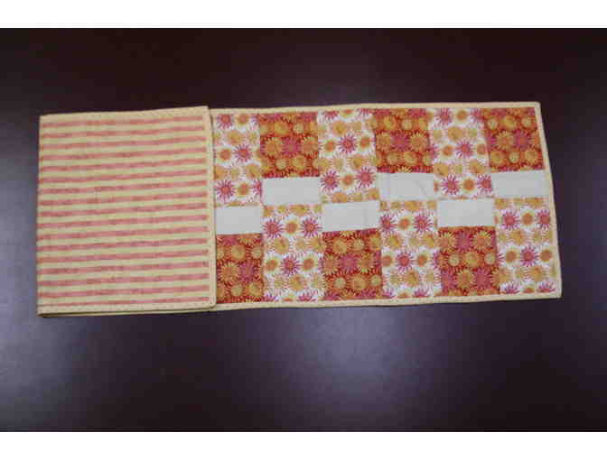 Bright Flowers Runner Quilt