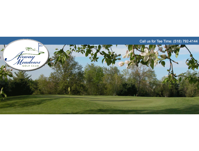 18 Hole Golf Greens Fees for Two at Airway Meadows Golf Club/Gansevoort, NY