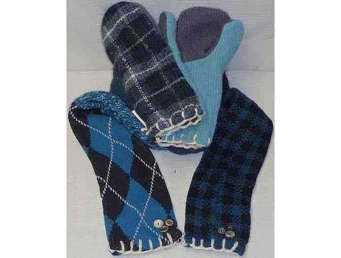 HandCandy Mittens, Scarf and Hat