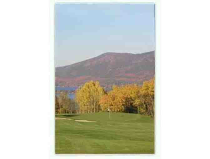 A Golf Foursome at Top  of the World Golf Resort/Lake George