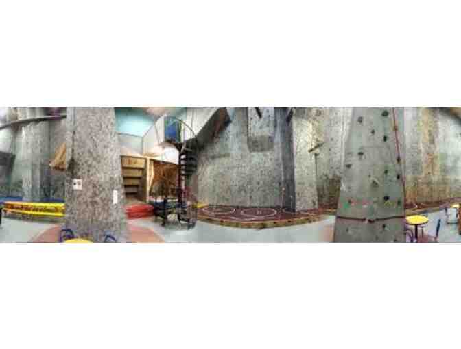 1 Day pass to RocVentures Indoor Climbing Center, Rochester
