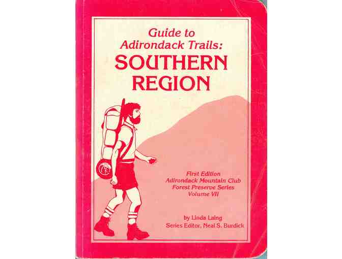 4 book set, Guide to Adirondack Trails
