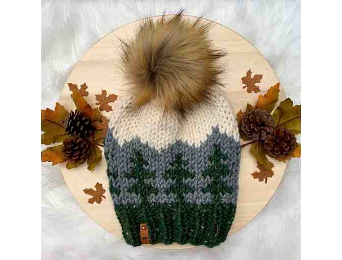 Alpine Beanie, hand knit by Fiber 4 Forests - Photo 1