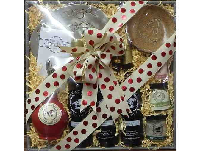Winners Circle Gift basket from Saratoga Olive Oil Company