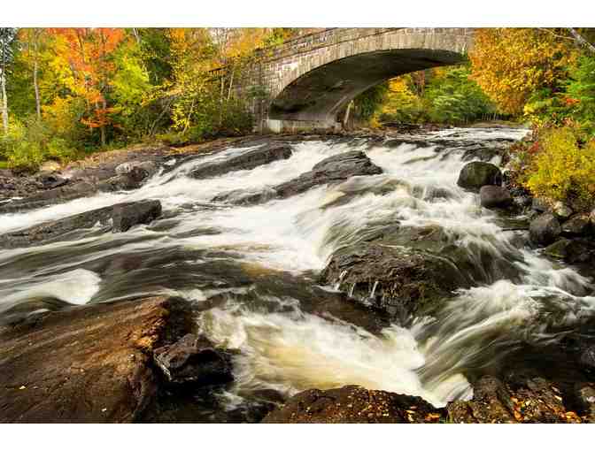 'Bog River Falls in Autumn'
