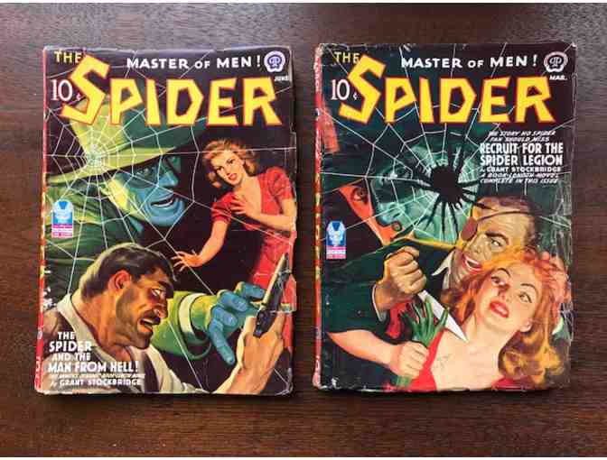 Pulp Magazine 'THE SPIDER' 1943 Lot