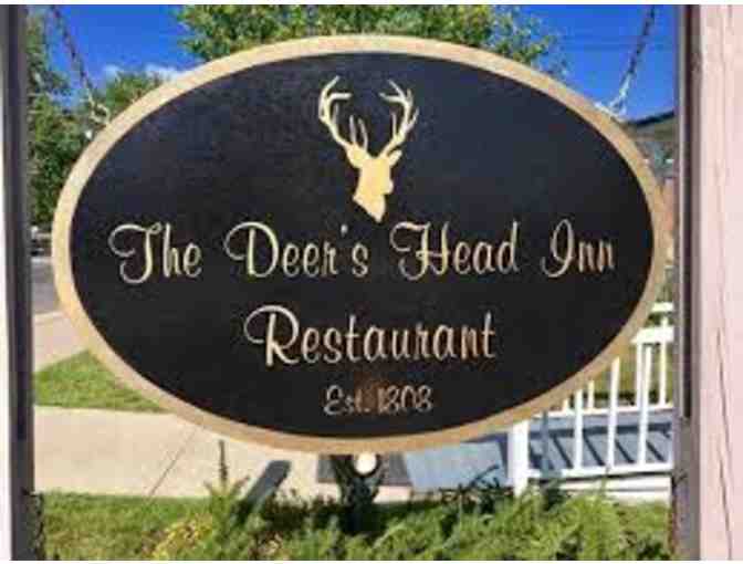 Dinner for 2 at the Deer's Head Inn-$75 Gift Certificate!
