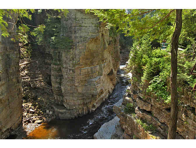 Chasm Explorer Pass (up to 6 free admissions) at Ausable Chasm