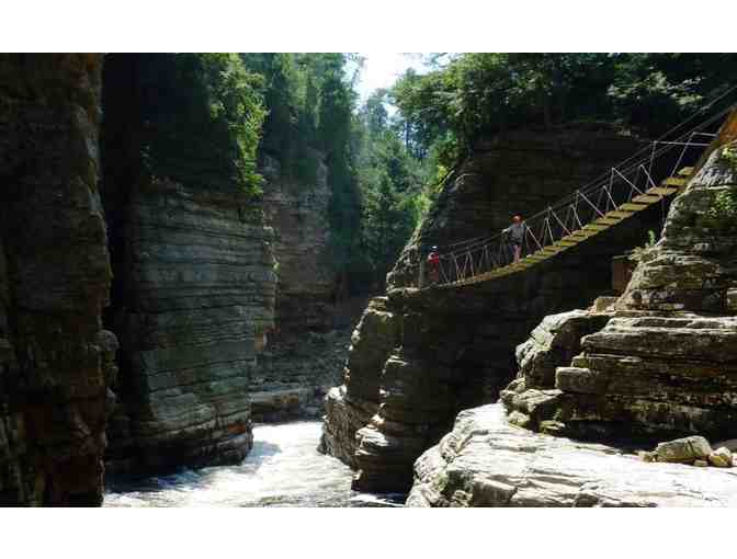 Chasm Explorer Pass (up to 6 free admissions) at Ausable Chasm