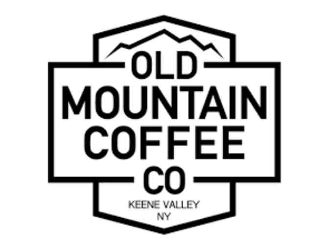 Old Mountain Coffee $20 Gift Card, Bag of Coffee, and Sticker