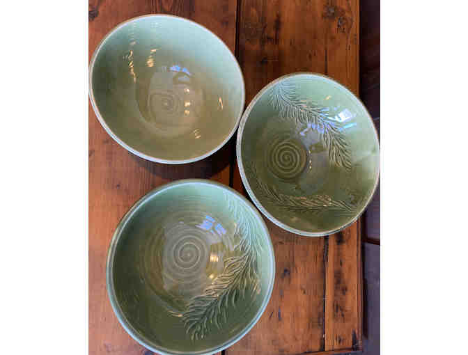Artisan Pottery - 3 Bowl Set