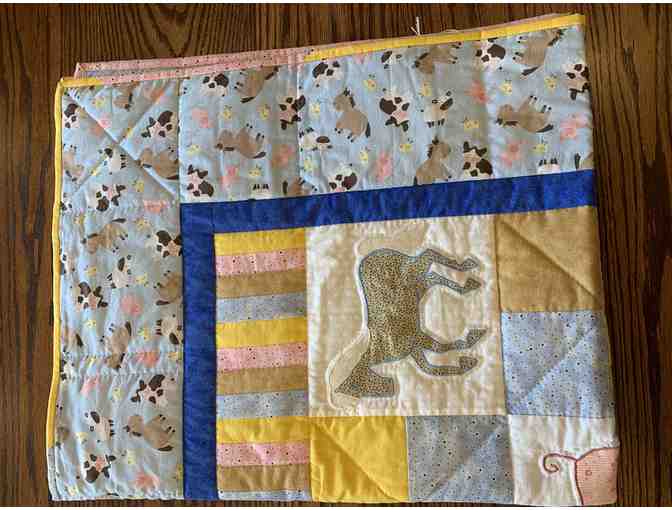 GrammaLou Handmade Crib Quilt