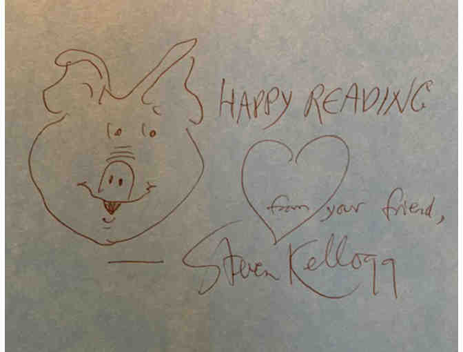 Steven Kellogg Signed Book Set