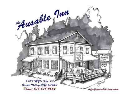 Keene Valley Ausable Inn Dinner for 4 Gift Certificate!