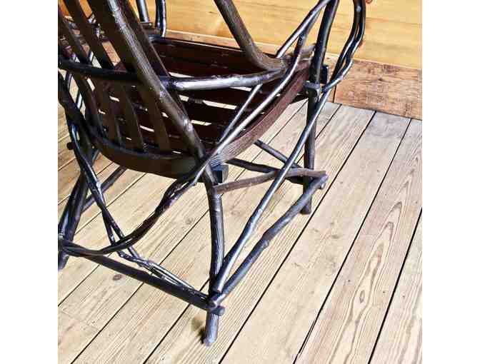 Dartbrook Rustic Goods Moss Ledge Hickory Arm Chair