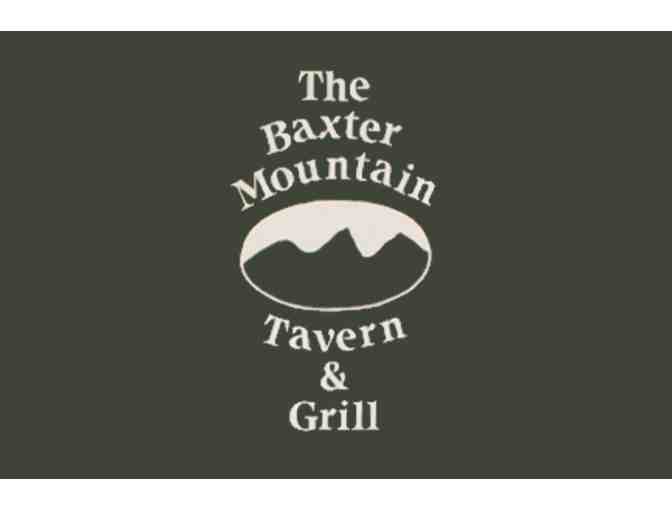 Baxter Mountain Tavern and Grill $50 Gift Certificate!
