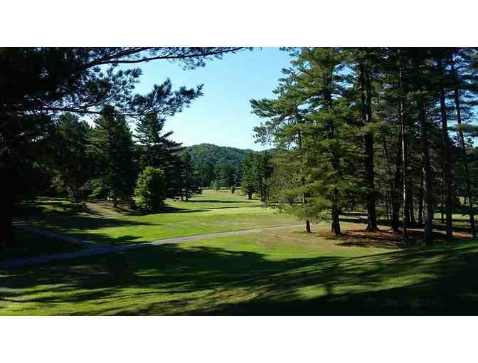 Golf for 2 amid the tall pines and mountain views at Cobble Hill Golf Course