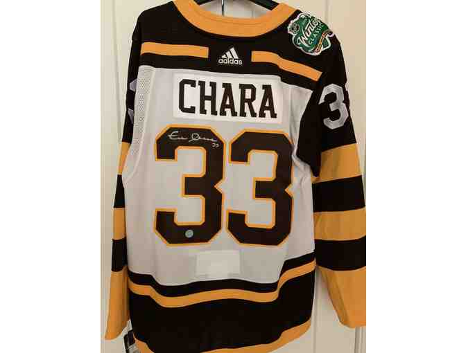 Autographed Zdeno Chara Jersey from 2019 Winter Classic