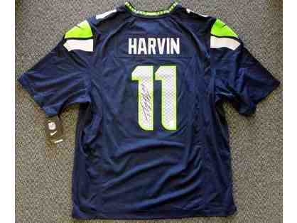 Seattle Seahawks Percy Harvin Autographed Jersey