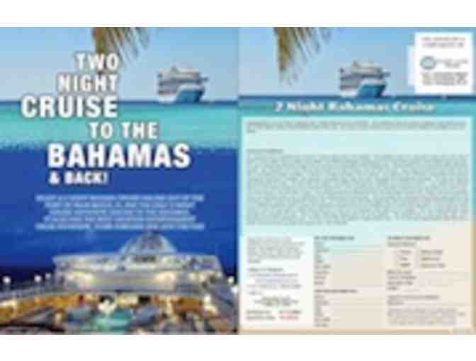 2-Night Bahama Cruise Certificate