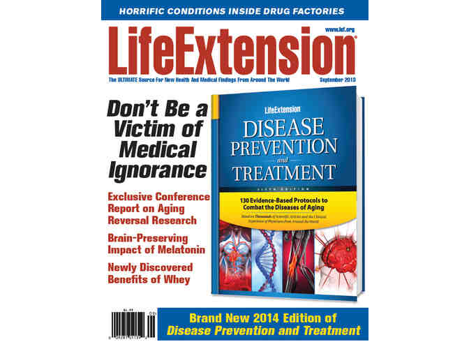 One Year Life Extension Foundation Membership
