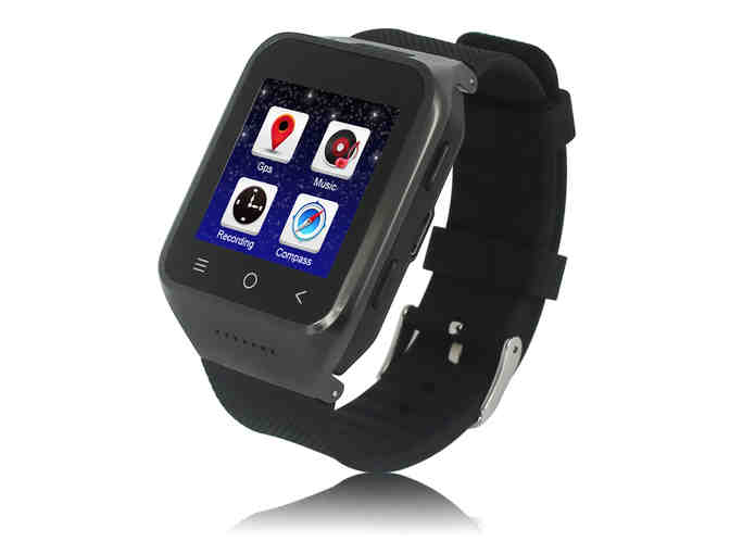 Dual Core Android 4.4.2 Smart Watch Phone with GPS & 5.0MP Camera & Bluetooth 4.0 Function