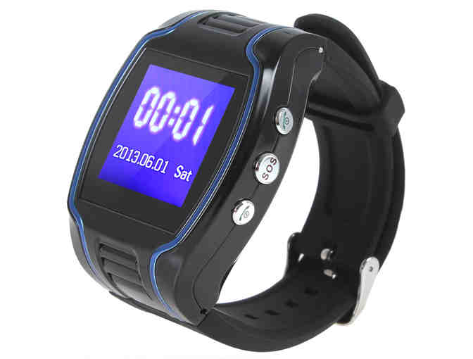 Professional Technology Wrist Watch GPS Tracker with 1.5 Inch LCD Screen