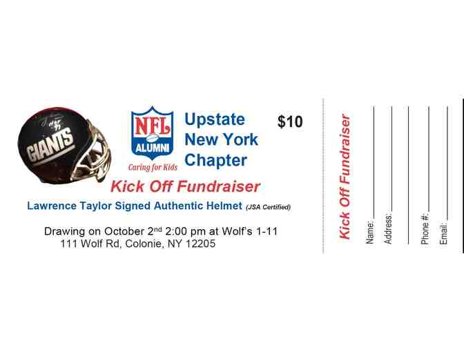 NFL Alumni Upstate New York Chapter Kickoff Raffle Fundraiser Ticket (10)