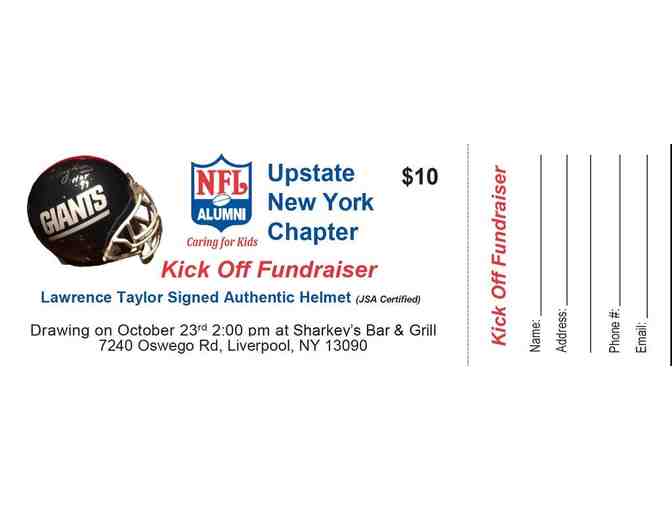 NFL Alumni Upstate New York Chapter Kickoff Raffle Fundraiser Ticket (1)