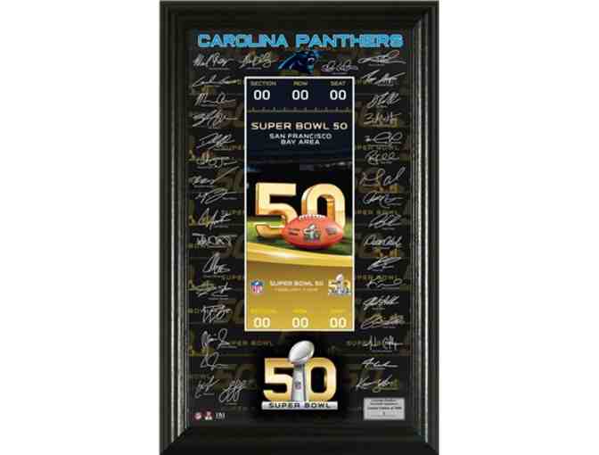 2015 Panthers NFC Champions Signature Package