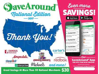 $aveAround 2017 National Coupon Book