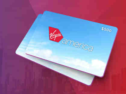 The Virgin America $500 Giveaway (no cost to enter)