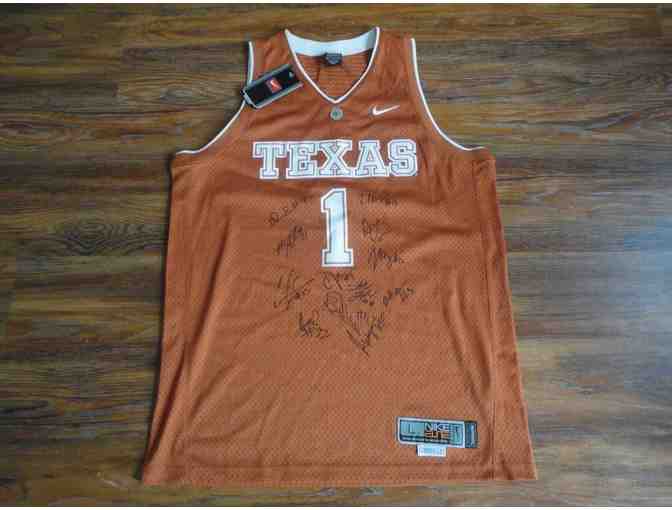 2010 Texas Longhorns Autographed Basketball Jersey - Photo 1