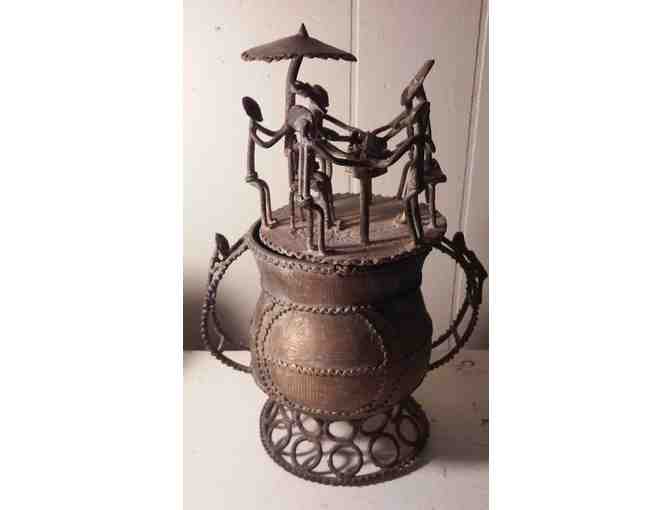 Antique African Funeral Urn - Photo 1