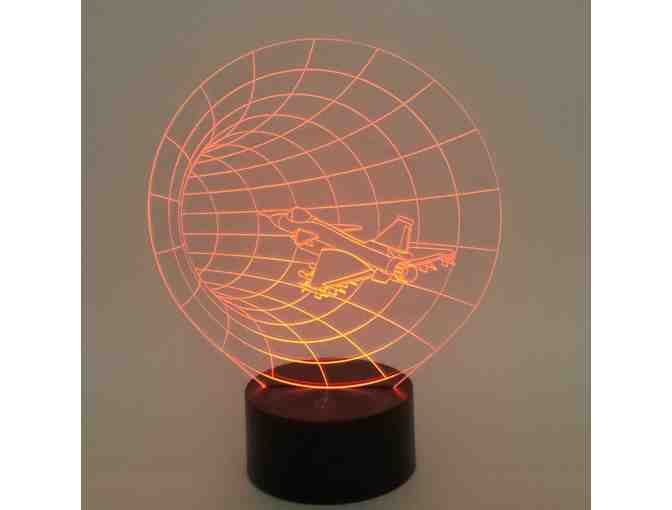 Optical Illusion 3D Time Warp Lighting by Playtime 123 is a Great Nightlight with a Soft S - Photo 1