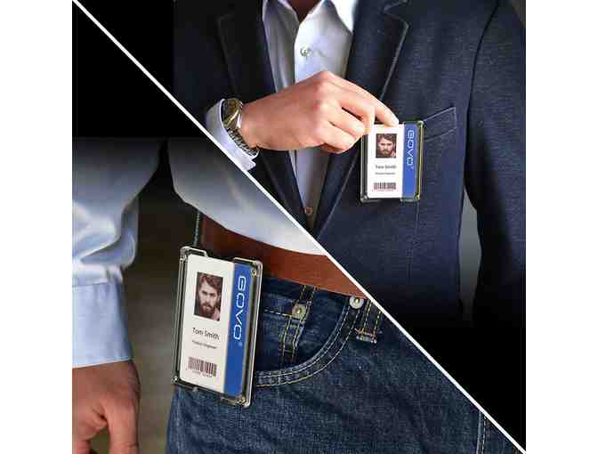 GOVO Badge Holder/Wallet - Durable ID Card Holder - Photo 1