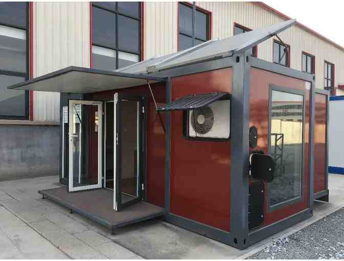 Weizhengheng expandable flat pack prefab module container house with solar energy