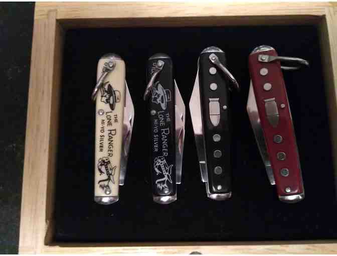 Set of 4 Lone Ranger Pocket Knives - Photo 6